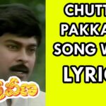 Chuttu pakkala choodara chinavada Lyrics – RudraVeena songs lyrics