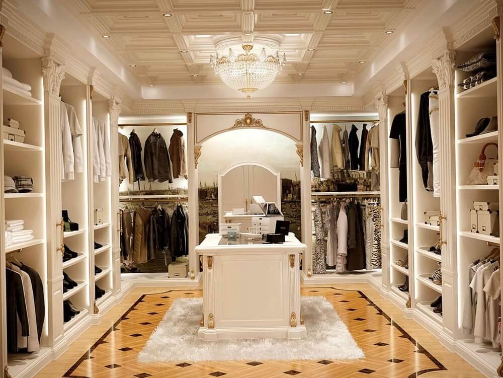 walk-in closet