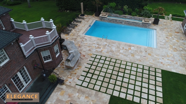 Where Can You Use Travertine Pavers?