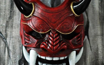 Oni Masks Popular in Japanese Festival