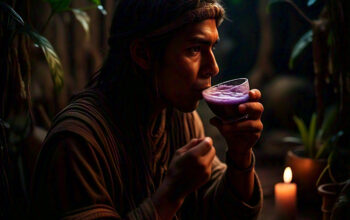 a_person_drinking_ayahuasca