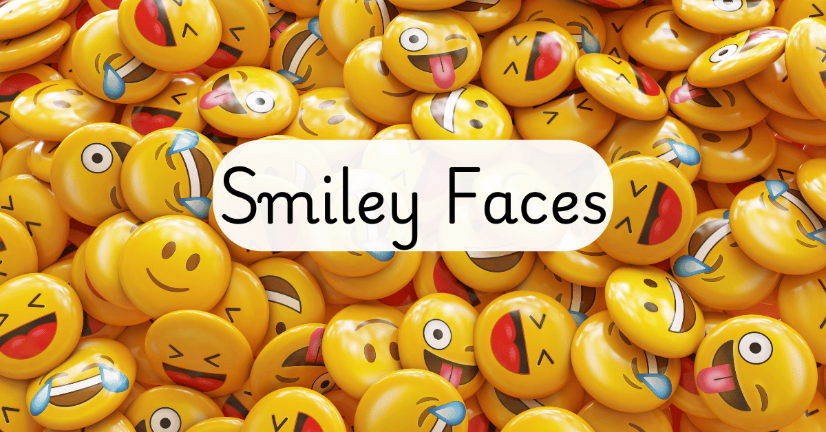 Smiley faces emojis