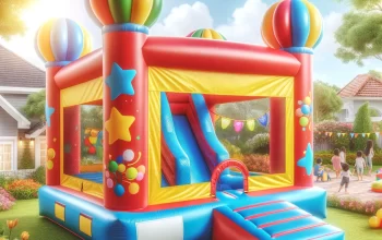 Inflatable bounce house